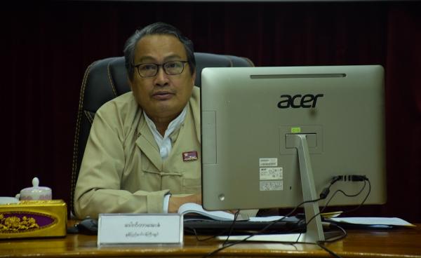 Photo- မွန်ပြည်နယ်ဝန်ကြီးချုပ် ဒေါက်တာအေးဇံ (MNA)