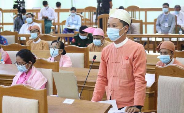 ဝန်ကြီး ဦးမင်းကျော်လွင်(ဝဲ)- လွှတ်တော်ကိုယ်စားလှယ် ဦးအောင်ကျော်သူ(ယာ) (MNA)