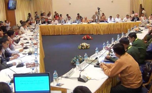 UPDJC meeting at NRPC in Yangon on 17 September 2016. Photo: Soe Thu Aung/Mizzima