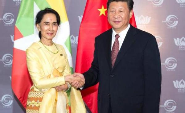 Photo by Myanmar State Consellor office