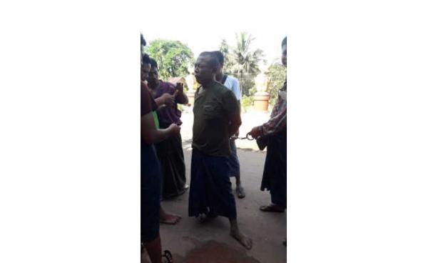 အောင်တင်ဝင်း(ခ) လိပ်ပု အားဖမ်းဆီးစဉ်(Aung Naing Win)