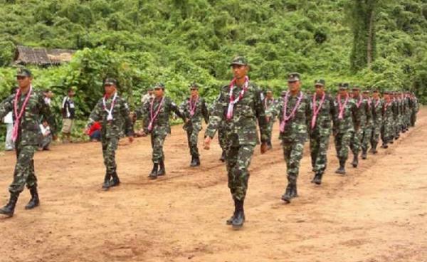 ရခိုင်နယ်စပ်၊ ပလက်ဝဒေသရှိ ALA တပ်မတော်သားများ (ဓာတ်ပုံ - ALA/ALA)