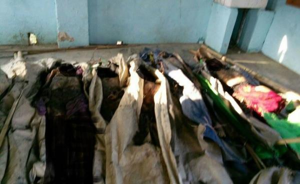  သေဆုံးနေသူ ၅ ဦးပုံ ဖြစ်ပါသည်။ ဓာတ်ပုံ- ကိုအောင်(ဒီဗွီဘီ)