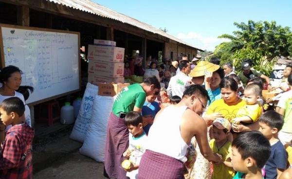 သီပေါမြို့နယ်အတွင်း မြောက်ပိုင်းမဟာမိတ်တပ် နှင့် RCSS တပ်တို့ ကြားတိုက်ပွဲကြောင့် စစ်ဘေးရှောင်ဒေသခံလူထု ၁၀၀၀ ကျော် အထိ တိုး (photo/Sipaw Youth)