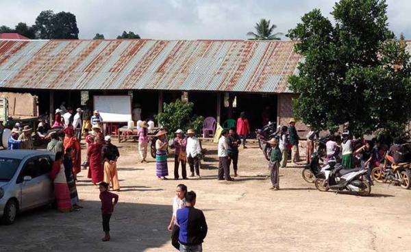  နားမခေါ်အုပ်စုကစစ်ဘေးရှောင်များ (photo/Sipaw Youth)