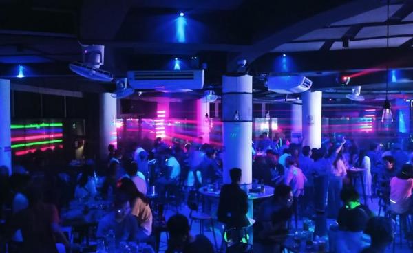 Photo: Many young people were in The Bay bar