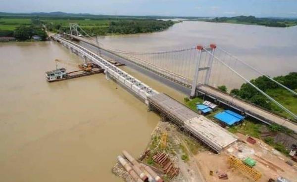 မင်းပြားမြို့နယ်၊ ရာမောင်တံတားကို ၂၀၂၀ ခုနှစ်၊ စက်တင်ဘာလအတွင်းက တွေ့ရစဉ်။