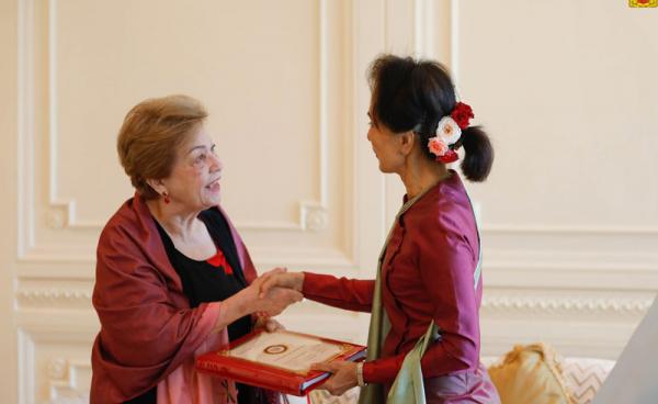 (Photo - Myanmar State Counsellor Office)