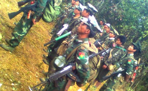 ရှမ်းမြောက်၊ ပန်ဆိုင်း (ကြူကုတ်) ဒေသရှိ KIA တပ်မဟာ (၆) စစ်သားများ