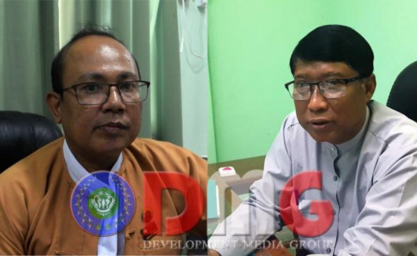 ဝန်ကြီး ဦးဝင်းမြင့် နှင့် ဝန်ကြီး ဦးကျော်အေးသိန်း
