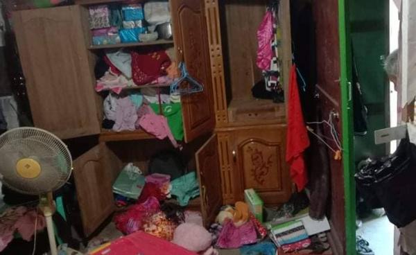 မိုးမောက်ဒေသခံ လုံဂျာ၊ နောင်ပေါင်း ကျေးရွာပြည်သူများ၏ နေအိမ်များကို စစ်ကောင်စီတပ် ဝင်ရောက်မွေနှောက်ခဲ့သည့် နေအိမ်များ