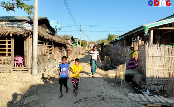 မြေပုံမြို့ မွတ်ဆလင်ဒုက္ခသည်စခန်းအား တွေ့ရစဉ်။ / ဓာတ်ပုံ - ပေးပို့