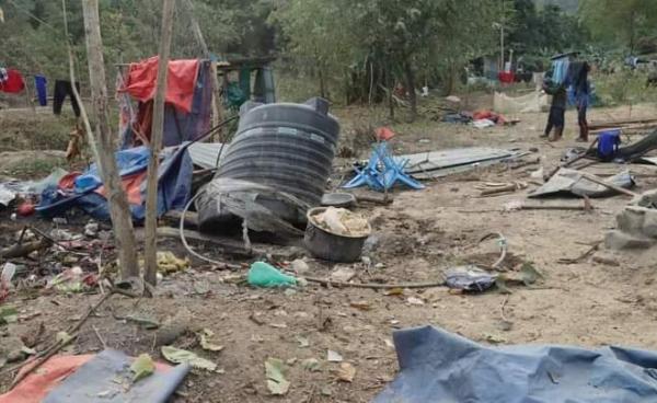 ဒေသတွင်း မီဒီယာများမှ ဖော်ပြသည့် CNA /F ကျဆုံး ရဲဘော် ၅ ဦး နှင့် ဗုံးကျဲခံရသည့် တပ်ဌာနချုပ် တစ်နေရာ