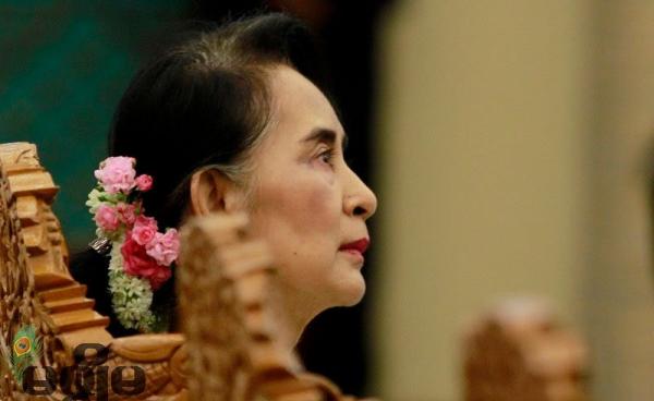 Myanmar State Counsellor Daw Aung San Suu Kyi. Photo: Min Min/Mizzima