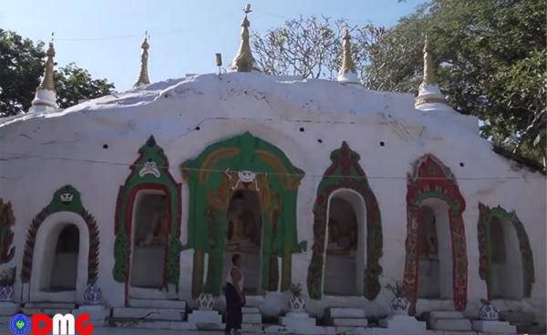 မင်းဗာဘုရင် တည်ထားကိုးကွယ်ခဲ့သော သမိုင်းဝင်ဂူဝဘုရားအား ဖူးတွေ့ရစဉ်။