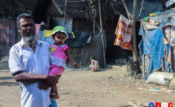 စစ်တွေမြို့နယ်၊ ဘောဒူဖ ဒုက္ခသည်စခန်းကို ၂၀၂၃ ခုနှစ် ဇန်နဝါရီလတွင် တွေ့ရစဉ်။