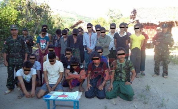 NMSP Members with Young Apprehended Drug Users