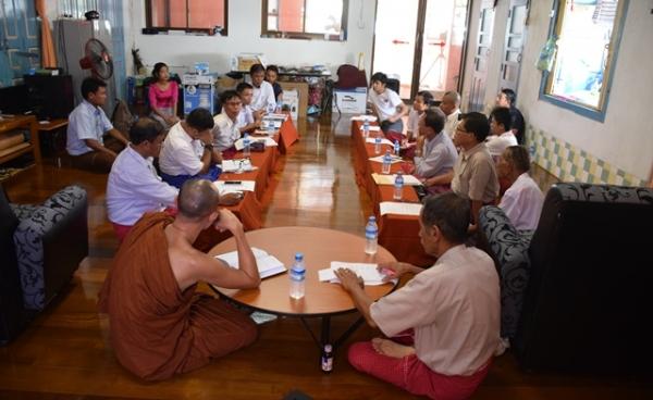 မွန်ကလောင်ရှင်များအသင်း (ယာယီ) အစည်းအဝေး (photo: MNA)