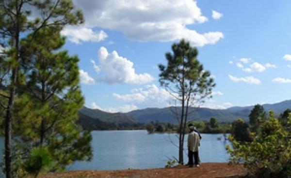 Lake Near Yoar-Thit Hydropower Project