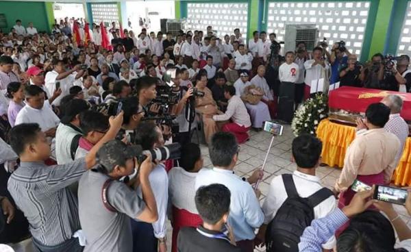 နိုင်ငွေသိမ်း၏ စျာပနအခမ်းအနား(ကျင်းပရေးကော်မတီ)