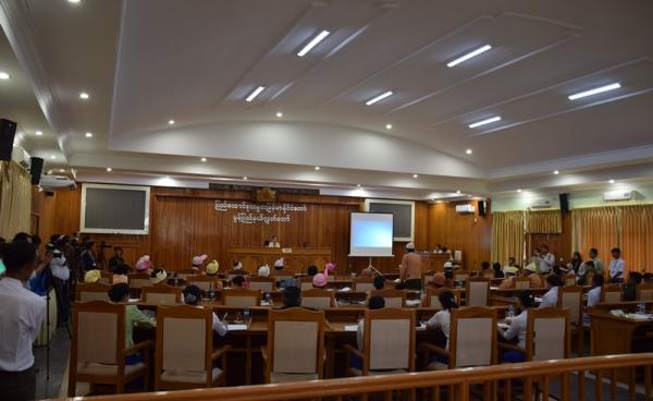 မွန်ပြည်နယ်လွှတ်တော် ဆဌမပုံမှန်အစည်းအဝေး(photo: MNA)