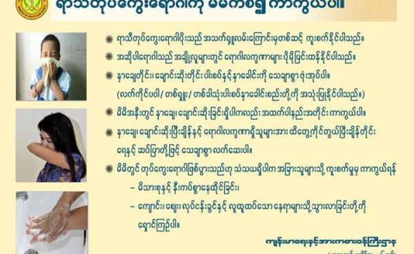 ရာသီတုပ်ကွေးရောဂါကာကွယ်ရေး ပညာပေး (ကျန်းမာရေးဝန်ကြီးဌာန)