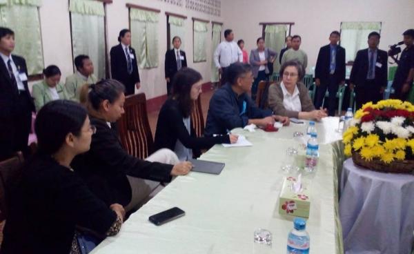 UN Special Rapporteur Yanghee Lee and her team (Photo: MNA)
