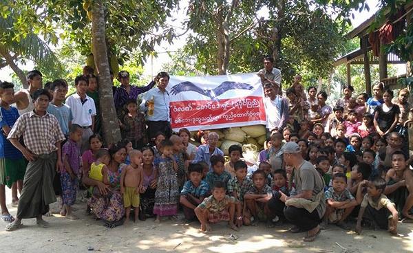 IDPs at Nga Za Rine Kine Village