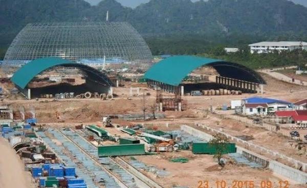 ဆောက်လုပ်ဆဲ MCL ဘိလပ်မြေစက်ရုံ(MNA)