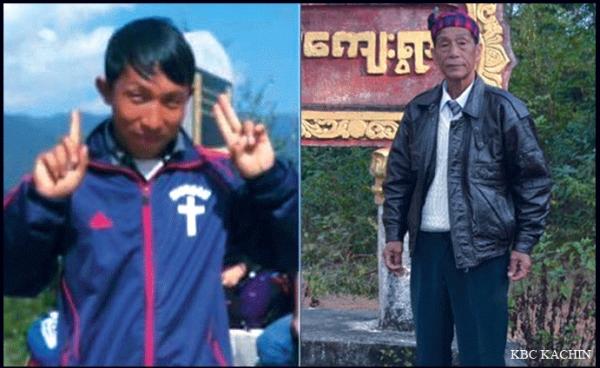 Photo: Dumdaw Nawng Lat and Langjaw Gam Seng (left and right)