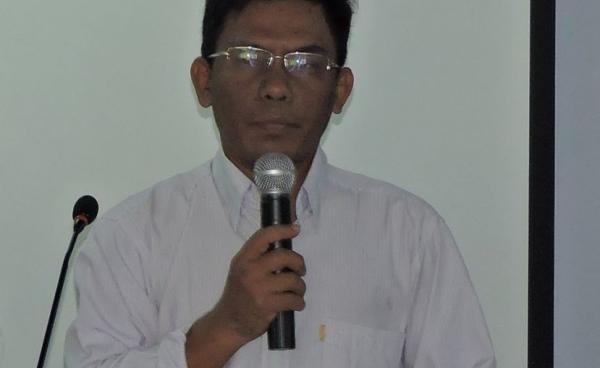 Min Aung Htoo, one of the members of the Committee for the emergence of CSOs Forum