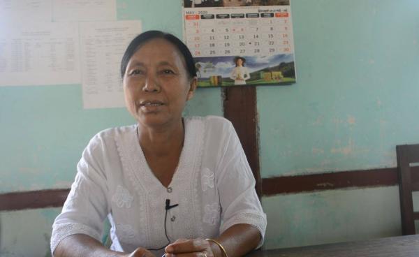 ပြည်ထောင်စုကြံခိုင်ရေးနှင့် ဖွံ့ဖြိုးရေးပါတီမှ ဒီးမော့ဆိုမြို့နယ် မြို့နယ် ဥက္ကဌ ဒေါ်မေးရီယာန်