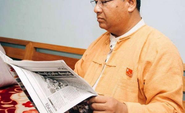 The NLD's Dr Lin Htut, the MP for Lashio