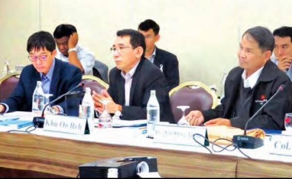 DPN အဖွဲ့ဝင်များ(ဝဲမှယာ-ဗိုလ်ချုပ်ဂွမ်မော်၊ ခူဦးရယ်၊ ဒေါက်တာနိုင်ရွှေသိန်း)-(Facebook)