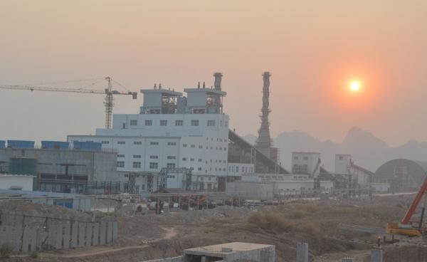 The Mawlamyine Cement Limited, a Thai cement company, in Mon State (Photo: MNA)