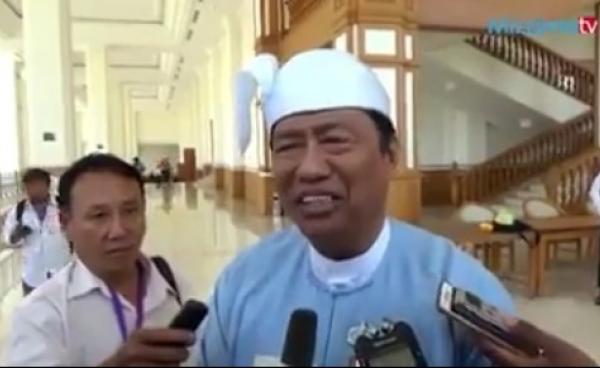 မင်းကင်းပြည်သူ့လွှတ်တော်အမတ် ဦးမောင်မြင့်(photo: မဇ္ဇျိမTV)