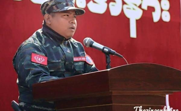 Brigadier General Nyo Tun Aung, deputy chief of staff of the Arakan Army. (internet)