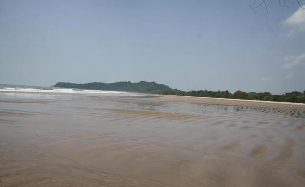 တရုတ်ထောက်ရွာတောင်ဖက်ရှိ ဓမ္မသတ်ကမ်းခြေတစ်နေရာကို တွေ့ရစဉ် (MNA)