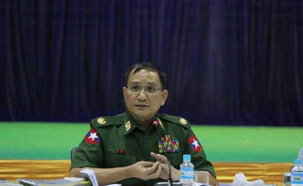 Permanent Secretary of Ministry of Defence, Brig. Gen. Aung Kyaw Hoe. Photo: Min Min/Mizzima