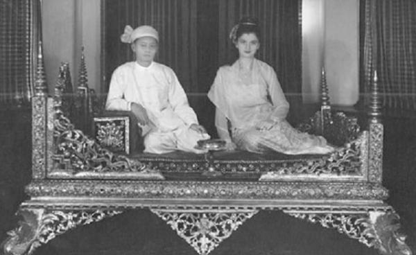 Sao Kya Seng, Saophalong of Hsipaw State, and Mahadhevi Thusandi