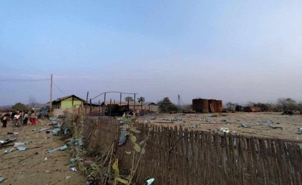 Myanmar junta airstrikes kill 12 civilians near oil field, dozens injured