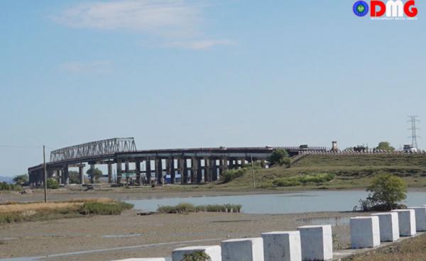 စစ်တွေမြို့နယ်၊ အမြင့်ကျွန်းတံတားကို ၂၀၂၁ ခုနှစ် နိုဝင်ဘာလအတွင်းက တွေ့ရစဉ်။