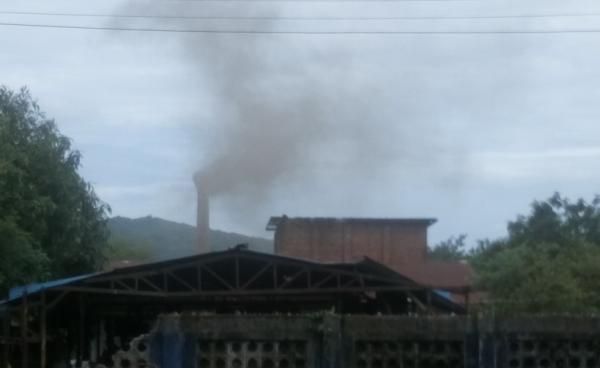 An antimony refinery plant from Mawlamyine Industrial Zone