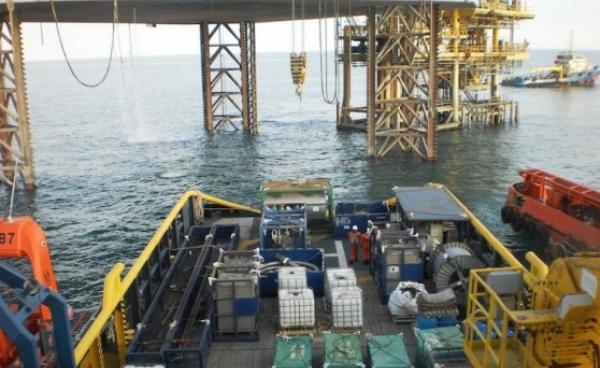 ရေနံနှင့်သဘာဝဓာတ်ငွေ့ အခြေစိုက်ထောက်ပံ့ရေးစခန်းတစ်ခု(photo: Internet)