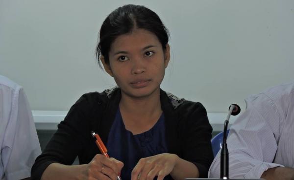 မွန်အမျိုးသမီးအဖွဲ့အစည်းမှ programmer coordinator ဒေါ်မိဆားယားပွိုင့်