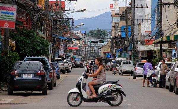 The streets of Mae Sot. Photo: Faces of Mae Sot