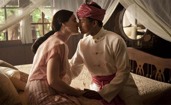 A still from the film Twilight over Burma