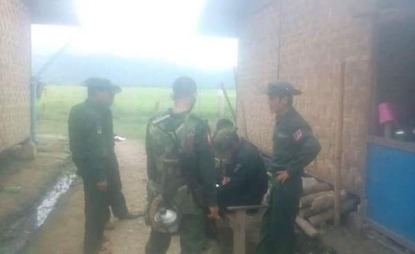 Burma Army soldiers raid Sar Maw IDP camp