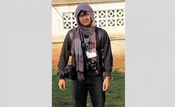 Myanmar freelance photographer Minzayar Oo. Photo: Minzayar Oo/Facebook