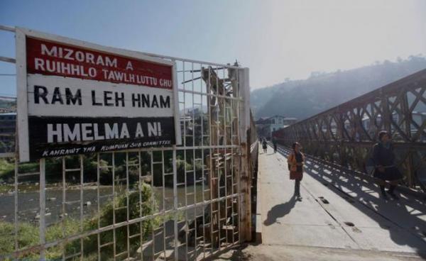The Mizoram India-Myanmar border. Photo: Mizzima